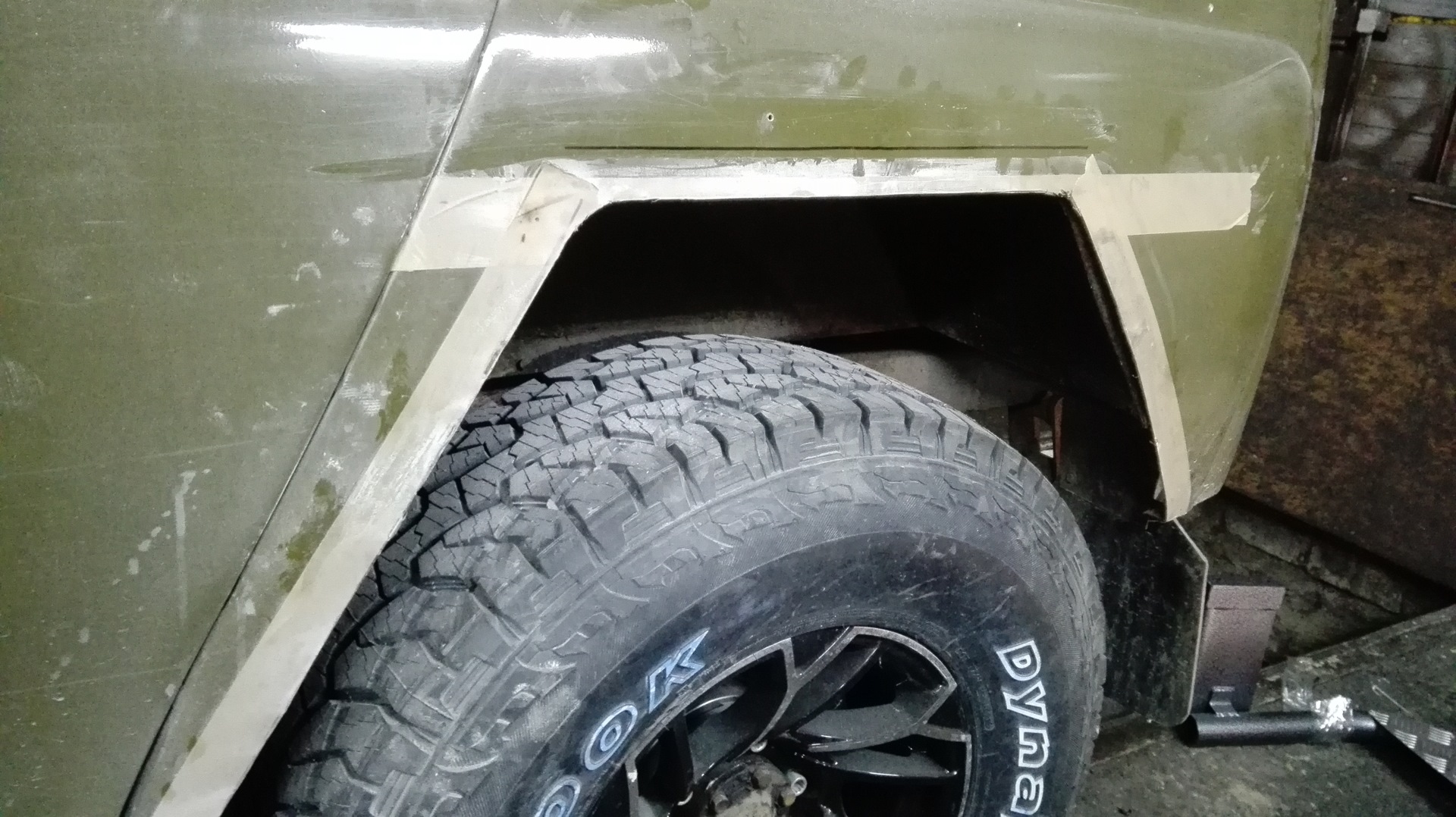 Порезали арки — УАЗ 469, 1972 года | тюнинг | DRIVE2