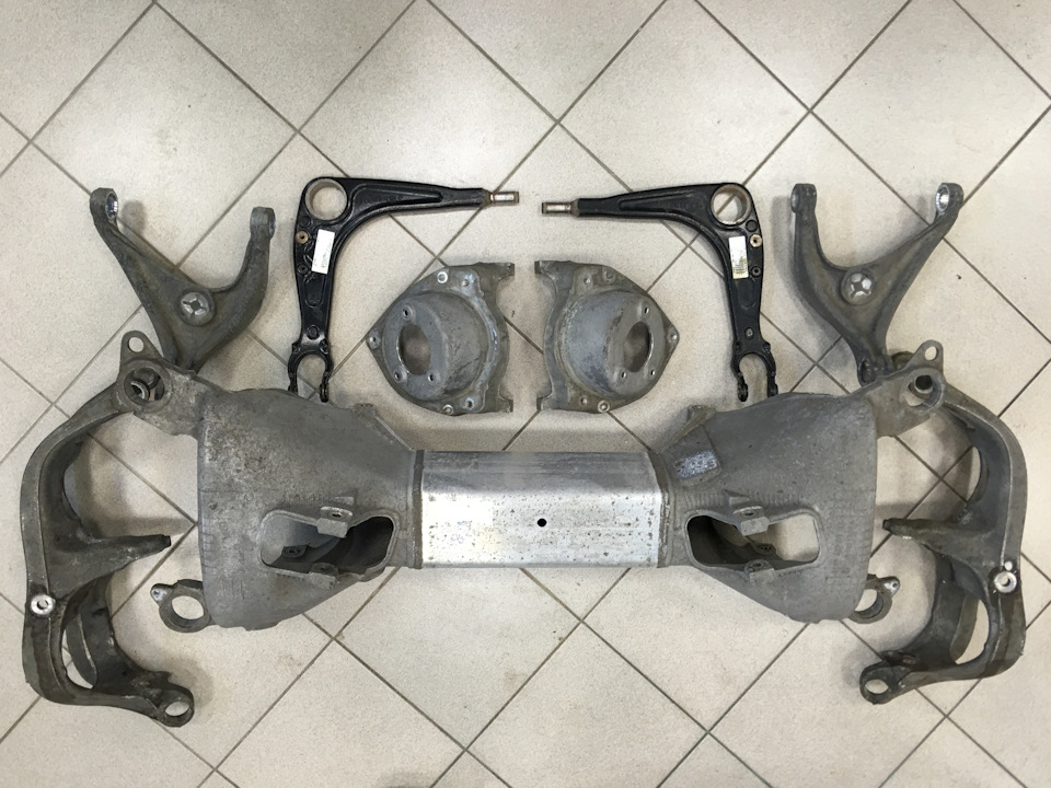 Очищенные после выпрессовки детали — Peugeot 407 Coupe