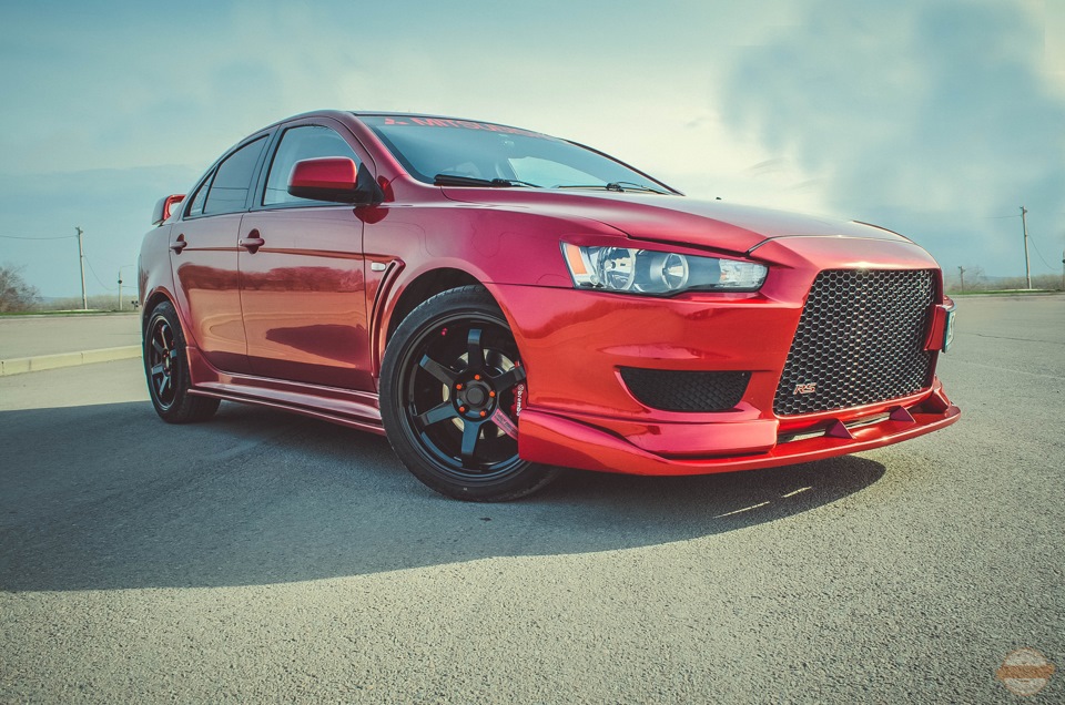 Mitsubishi Lancer 10 Кровавый винил