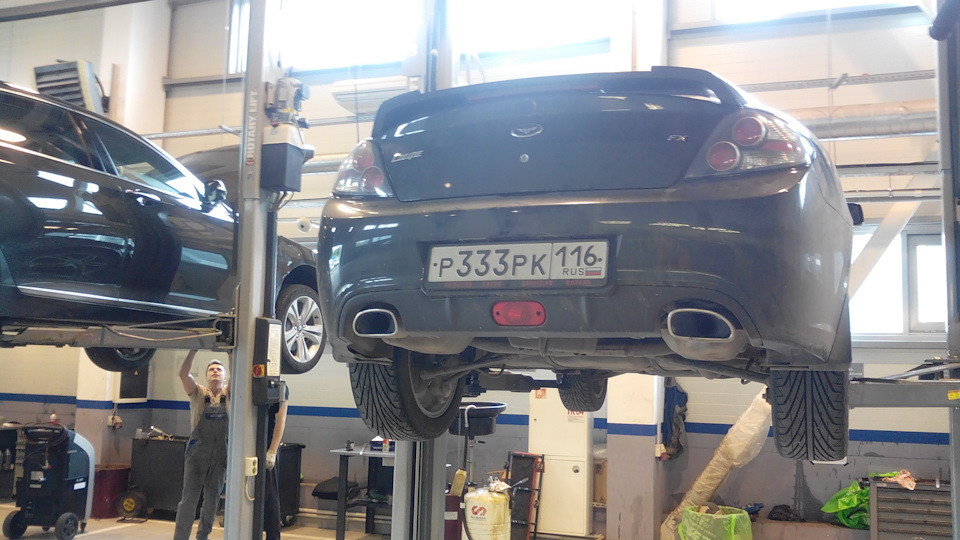 Визит к официалам и первые плюшки в машину — Hyundai Coupe (GK), 2,7 л ...