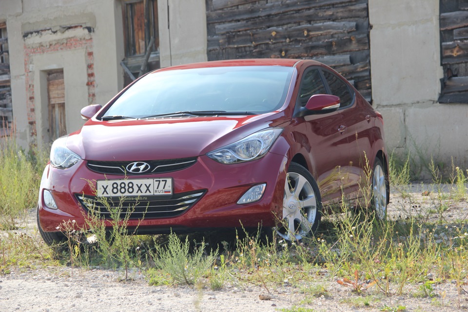 Фото в бортжурнале Hyundai Elantra (5G)