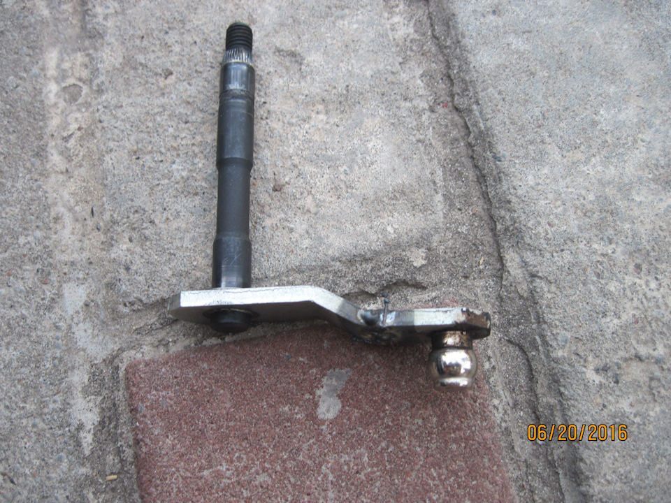 Доработка трапеции дворников — Renault Logan (1G), 1,4 л, 2012 года ...