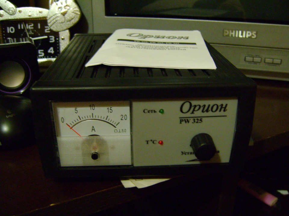 Зарядное устройство — Москвич 2141, 2 л, 1998 года | аксессуары | DRIVE2