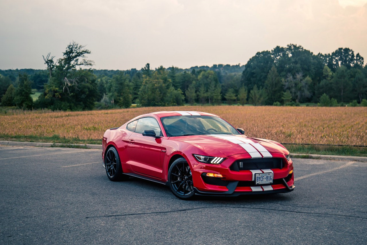 Мустанг gt 350 Red