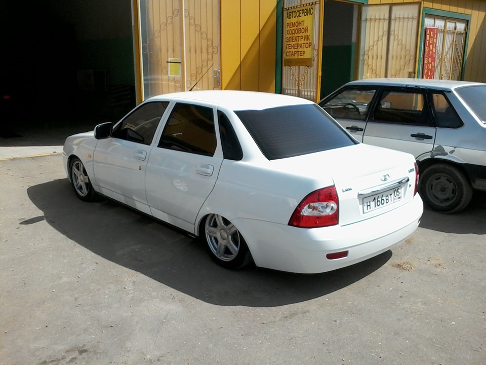 поменял колеса — Lada Приора седан, 1,6 л, 2012 года | колёсные диски ...
