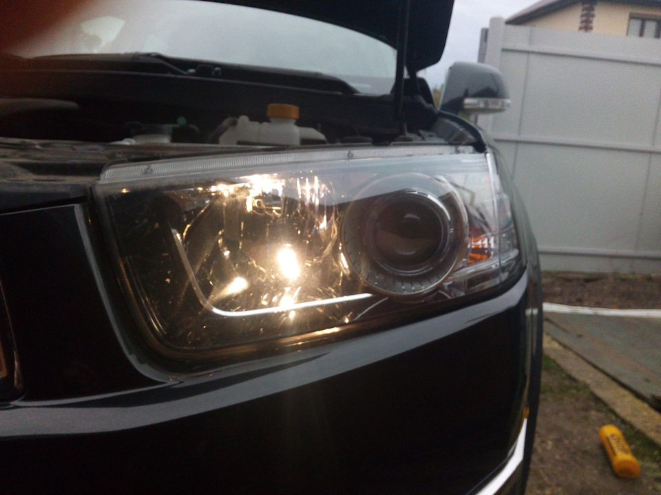 MTF Light в габариты и в ближний — Chevrolet Captiva (1G), 2,4 л, 2013 ...