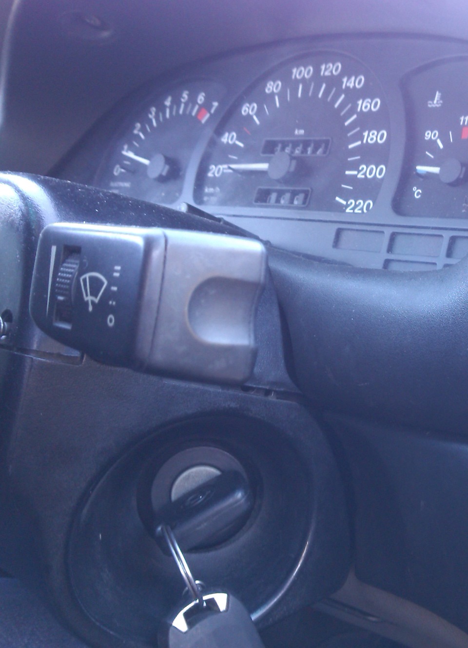 переключатель дворников от Омеги Б — Opel Astra F, 1,4 л, 1992 года ...