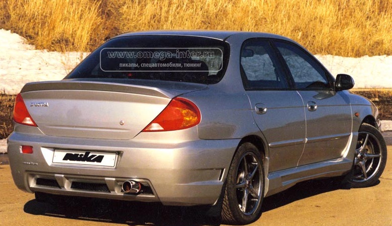 Спойлер на Спектру! — KIA Spectra, 1,6 л, 2007 года | тюнинг | DRIVE2