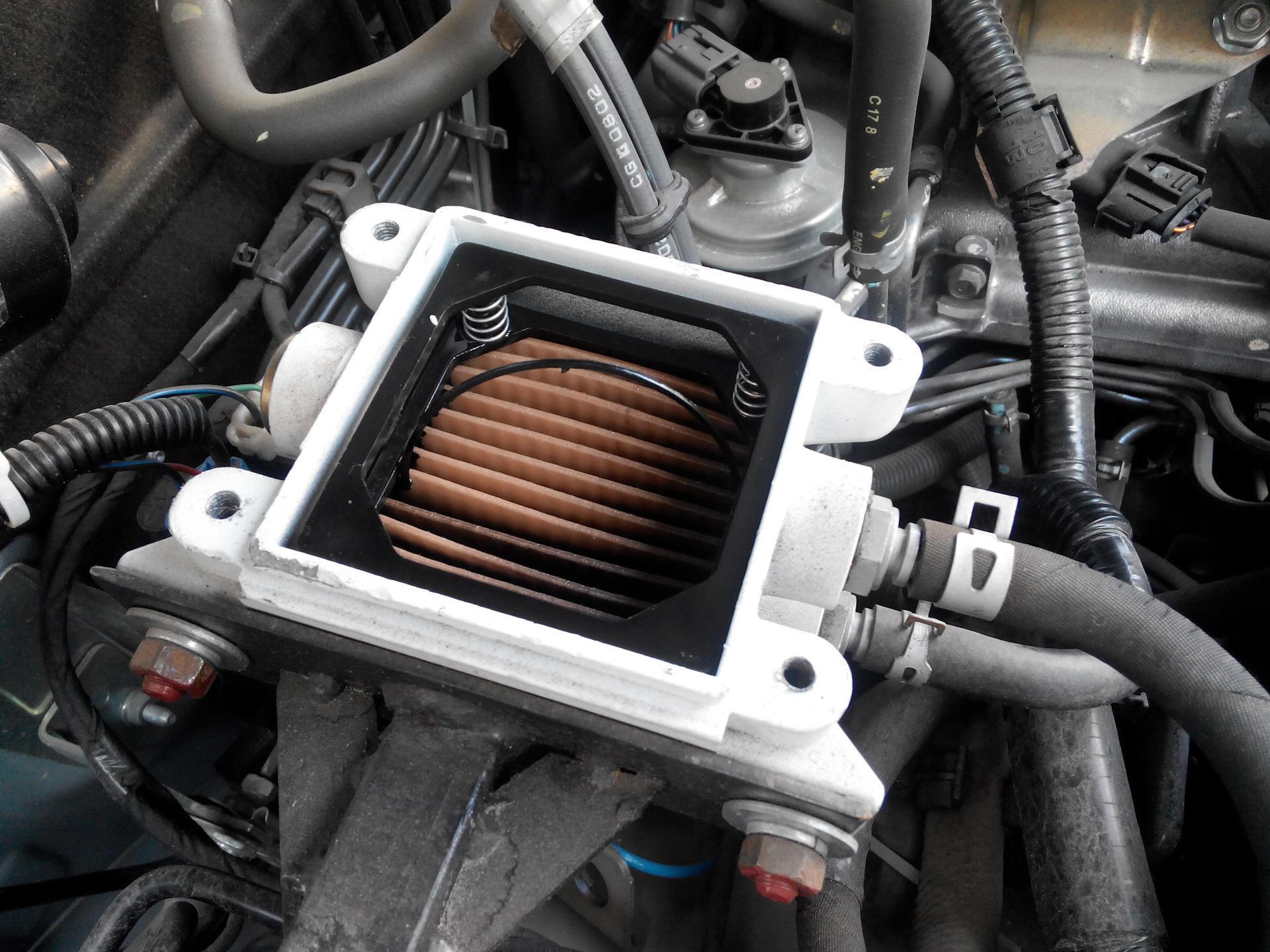 замена фильтрующего элемента