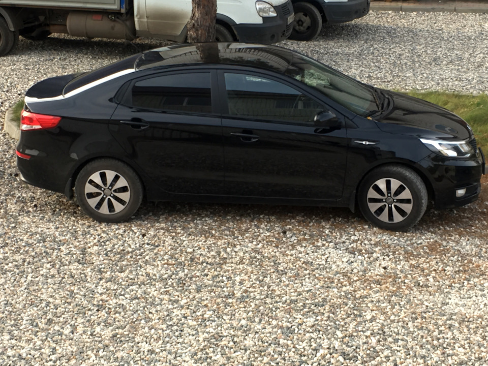 Не мудрствуя лукаво… — KIA Rio (3G), 1,6 л, 2016 года | колёсные диски ...