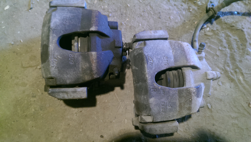 Суппорта передние Honda Accord CL9 (ВРЕМЕННО) — Сообщество «Honda ...