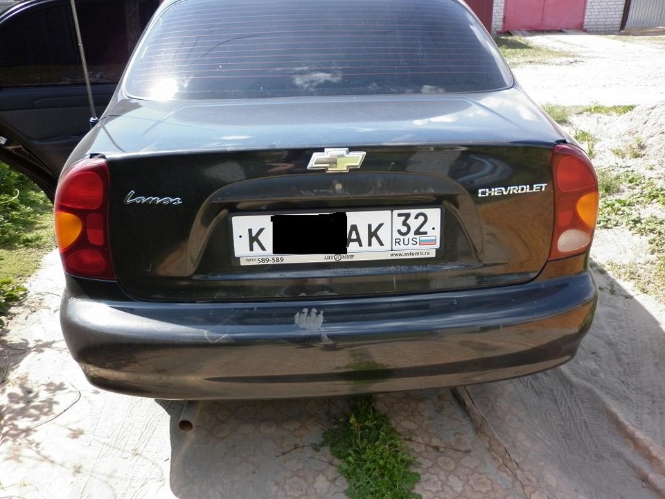 тонирование стопов — Chevrolet Lanos, 1,5 л, 2008 года | тюнинг | DRIVE2