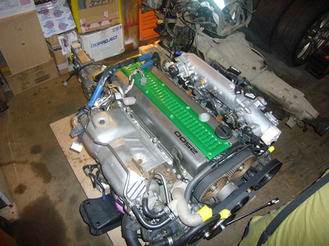 Finishing touches and a dangerous powertrain ready to install  - Toyota Cresta 25L 1984