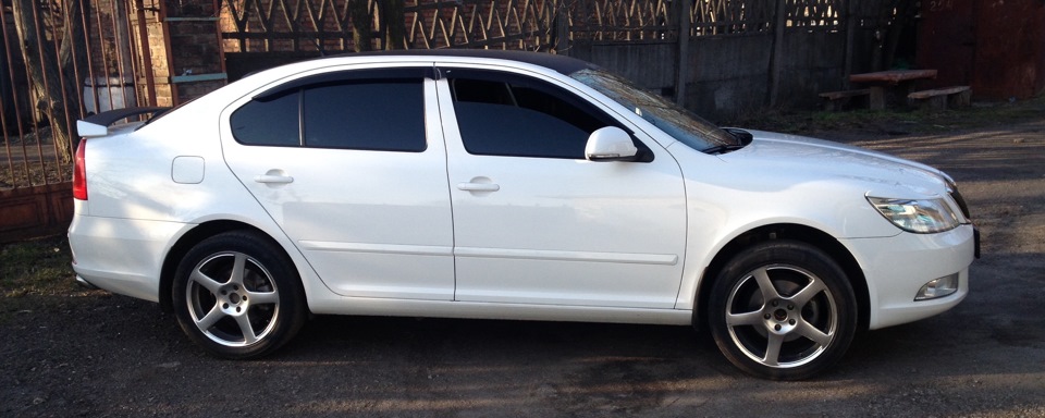 диски — Skoda Octavia A5 Mk2, 1,8 л, 2012 года | тюнинг | DRIVE2