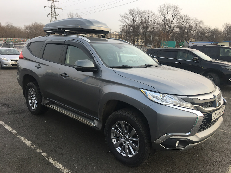 Pajero sport 3. Mitsubishi Pajero Sport 2017. Бокс на Паджеро спорт 3.