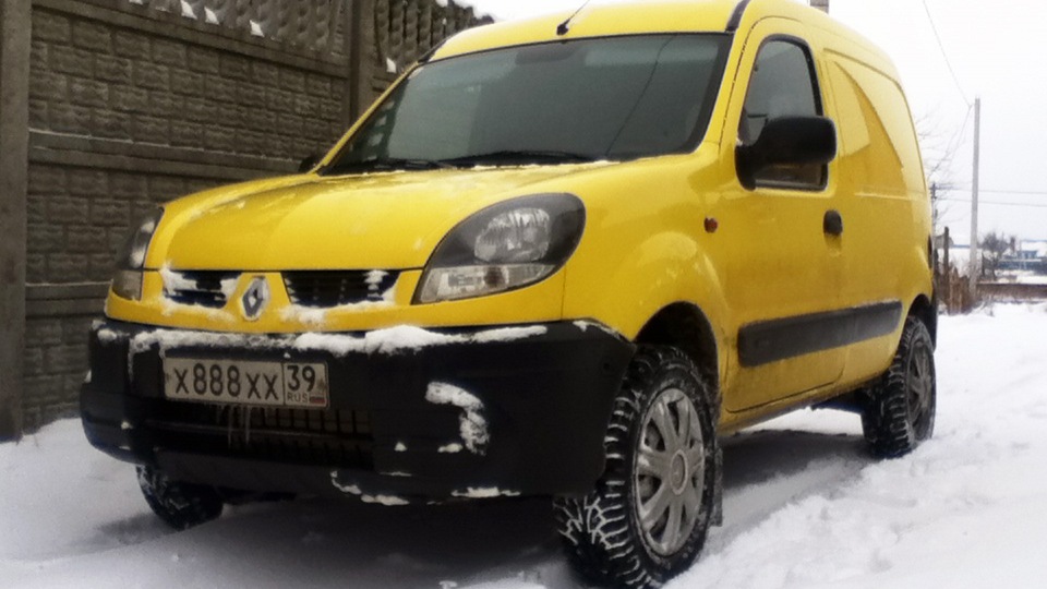 Renault Kangoo (1G) 1.9 дизельный 2005 | 4x4 на DRIVE2