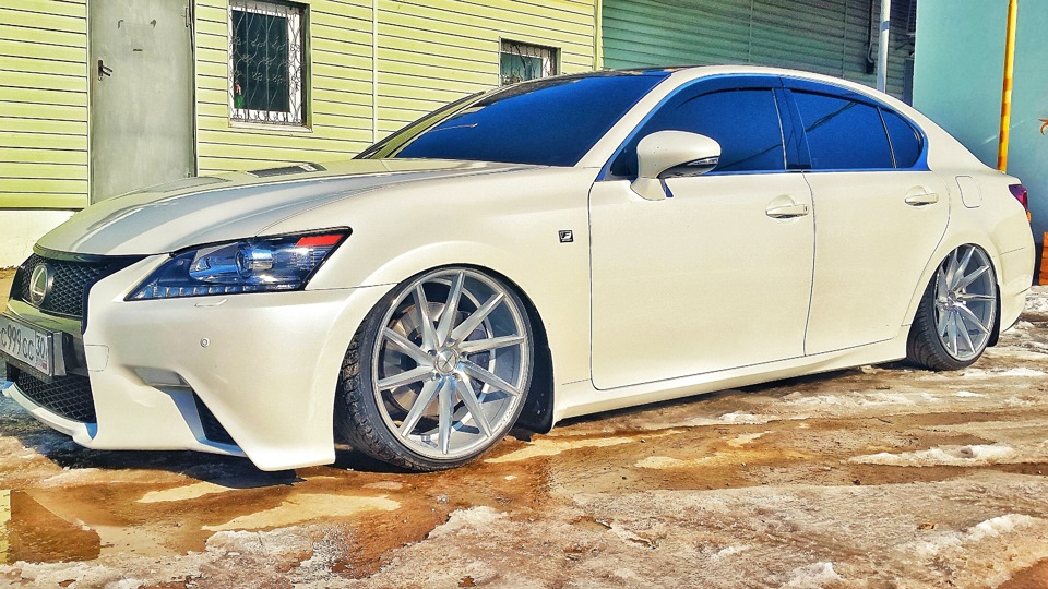 Lexus gs разболтовка