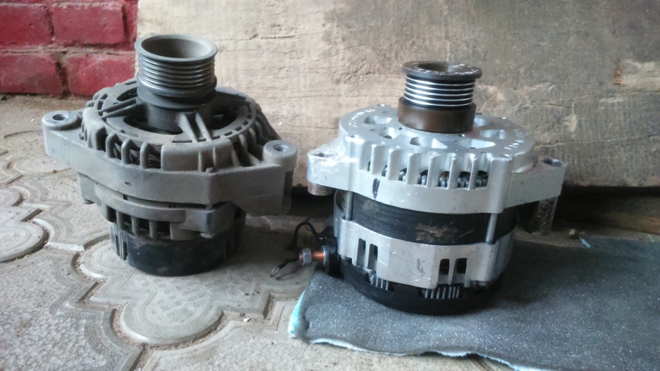Установка генератора DC Power 270 XP на приору часть 1 — Lada Приора ...