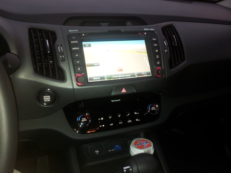 Прошивка штатной головы — KIA Sportage (3G), 2 л, 2012 года | другое ...