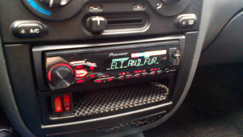 Новое ГУ PIONEER MVH-180UB — Daewoo Lanos, 1,6 л, 2004 года | автозвук ...