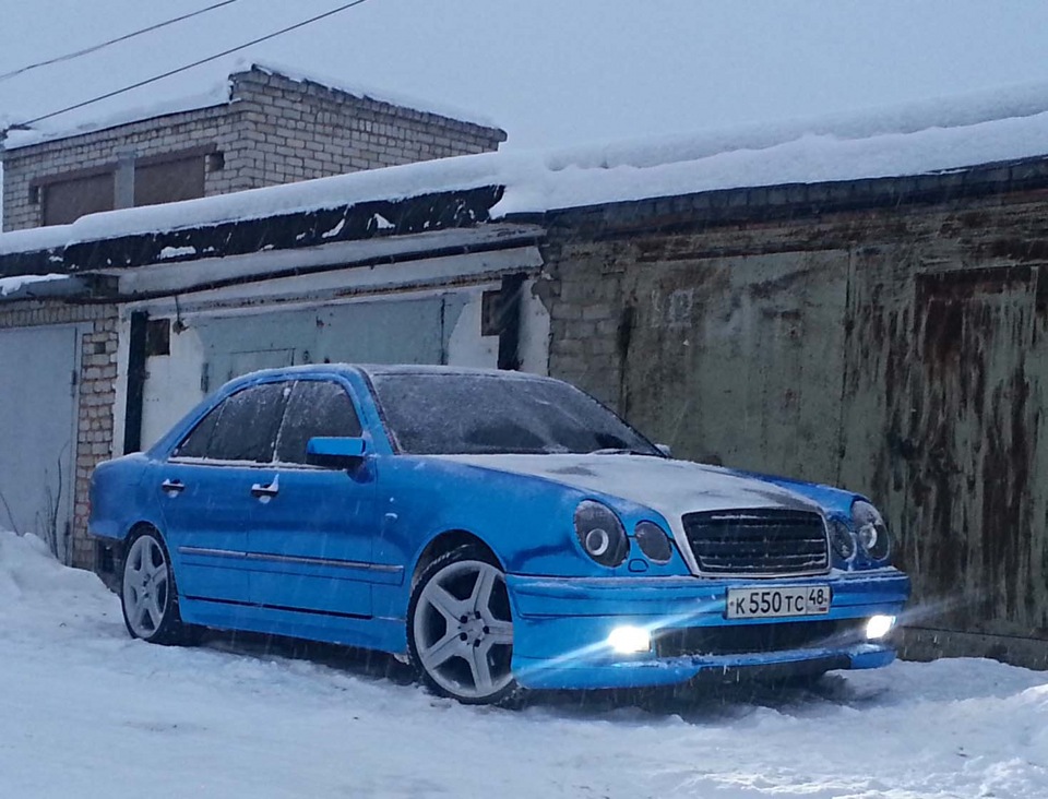 Mercedes w210 AMG обвес