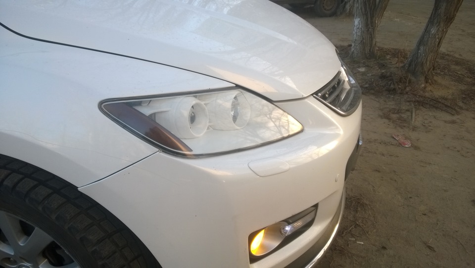 Запотевание фар mazda cx 7