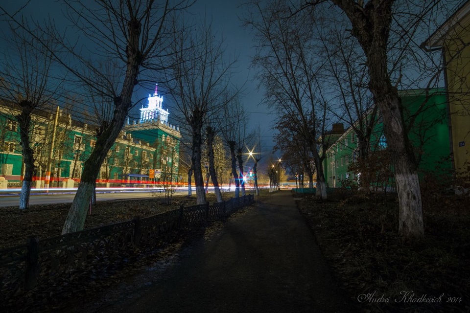 Дзержинск на открытках