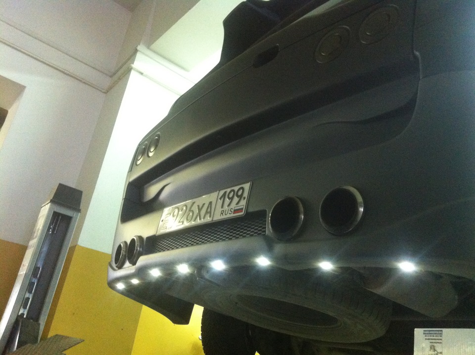 Подсветка днища автомобиля — Toyota Land Cruiser 100, 4,7 л, 1999 года ...