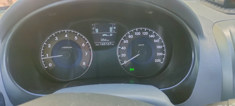 Панель приборов от Хендай Solaris в Акцент часть 3. — Hyundai Accent ...