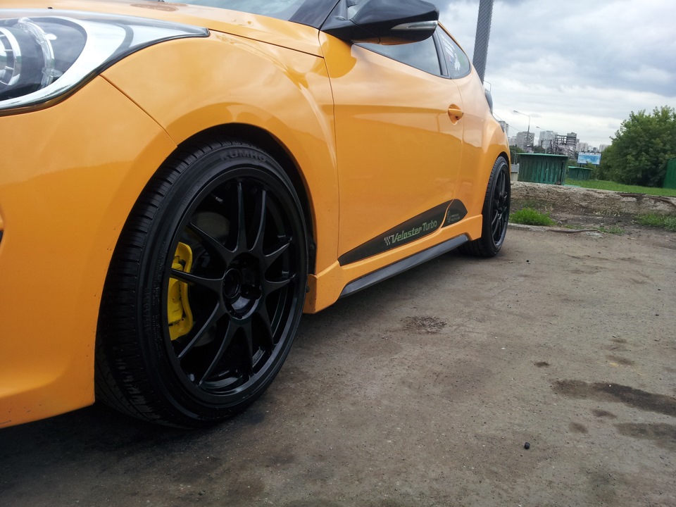 Разница ковка vs сток литье + небольшой фотосет. — Hyundai Veloster (1G ...