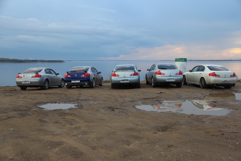 Встреча Skyline CLUB V35 Хабаровск — Nissan Skyline (V35), 3,7 л, 2003 ...