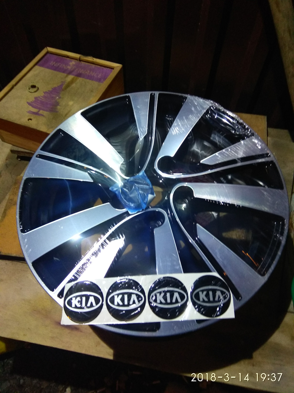 Диски "КиК" на лето — KIA Sportage (4G), 2 л, 2017 года | колёсные ...