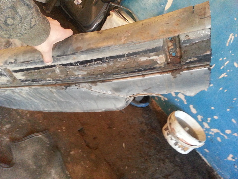 почти новый задний бампер часть одЫн — ГАЗ 31105, 2,3 л, 2008 года ...