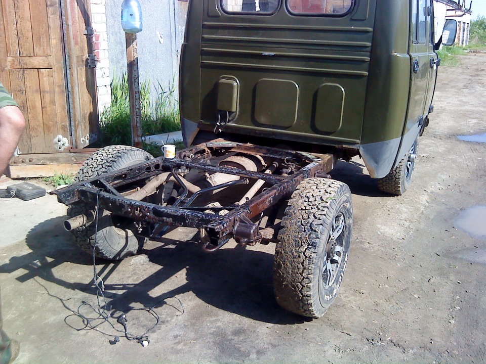 Покраска кузова — УАЗ 39094, 3 л, 2011 года | кузовной ремонт | DRIVE2