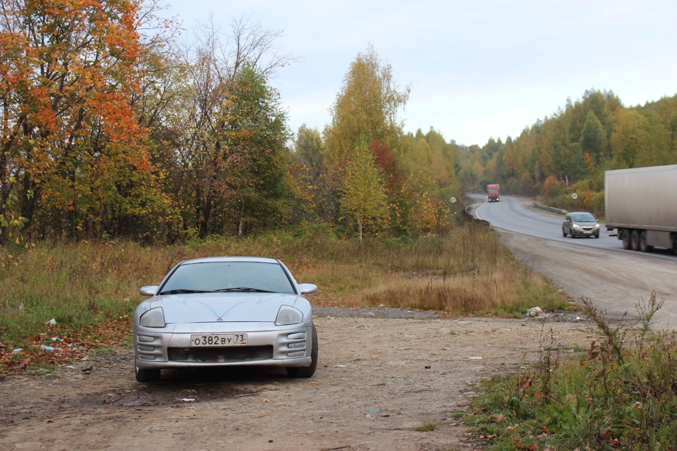 Поездка в Тюмень — Mitsubishi Eclipse (3G), 2,4 л, 2001 года ...