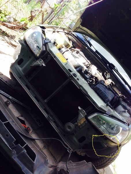 Антикорозийка передка 2 и пневмогудок — Lada Калина универсал, 1,6 л ...