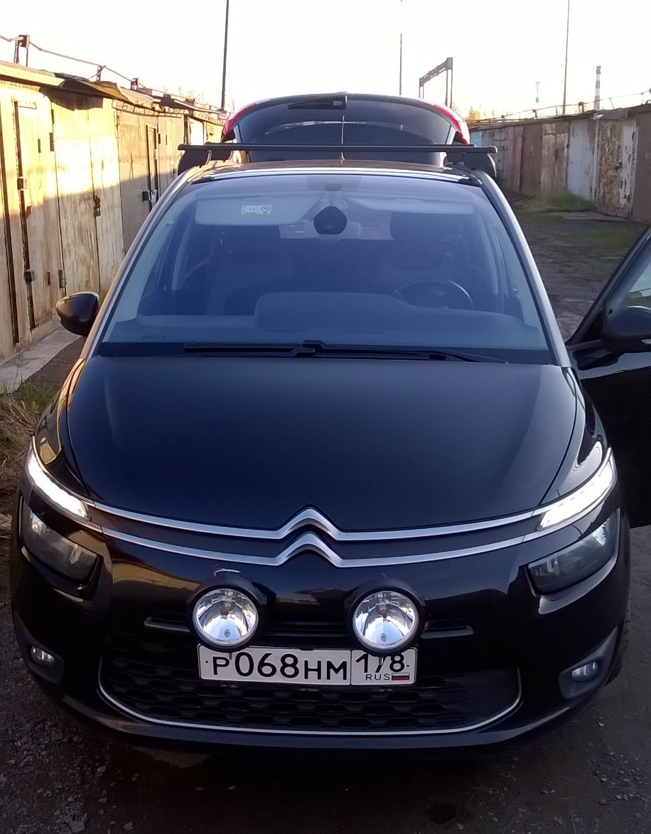 Дополнительное освещение ! — Citroen Grand C4 Picasso (2G), 1,6 л, 2014  года | тюнинг | DRIVE2