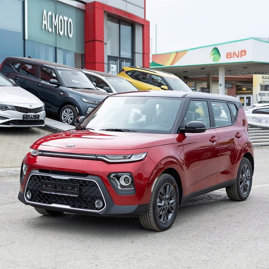 Kia Soul 1 Black with Red