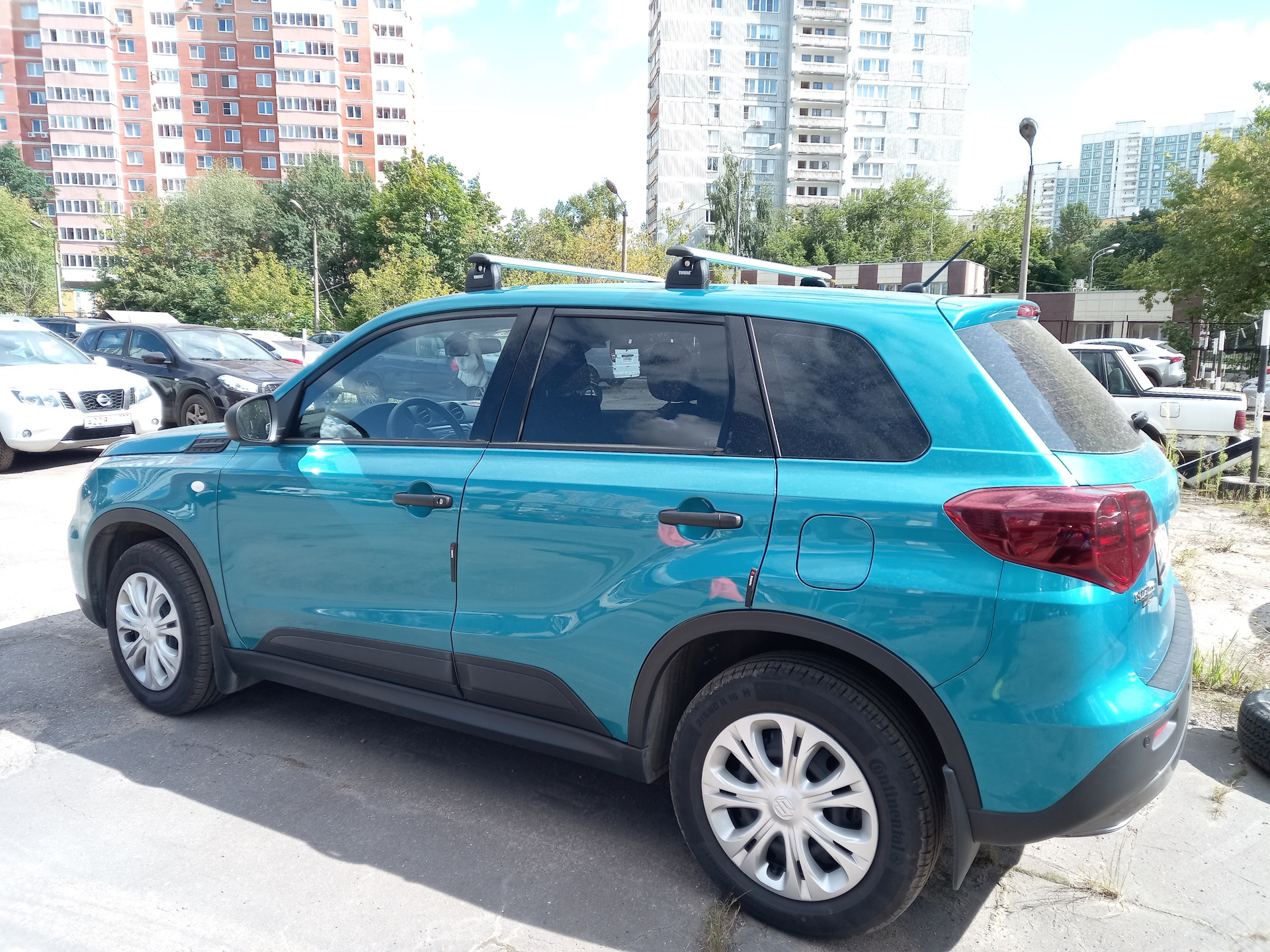 Наконец-то повесила багажник на крышу — Suzuki Vitara (4G), 1,6 л, 2021  года | аксессуары | DRIVE2