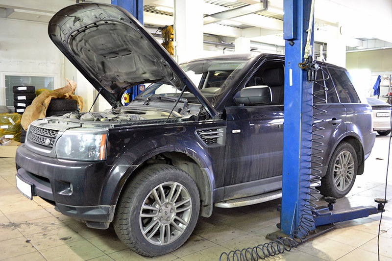 Проблема с коленвалом range rover sport