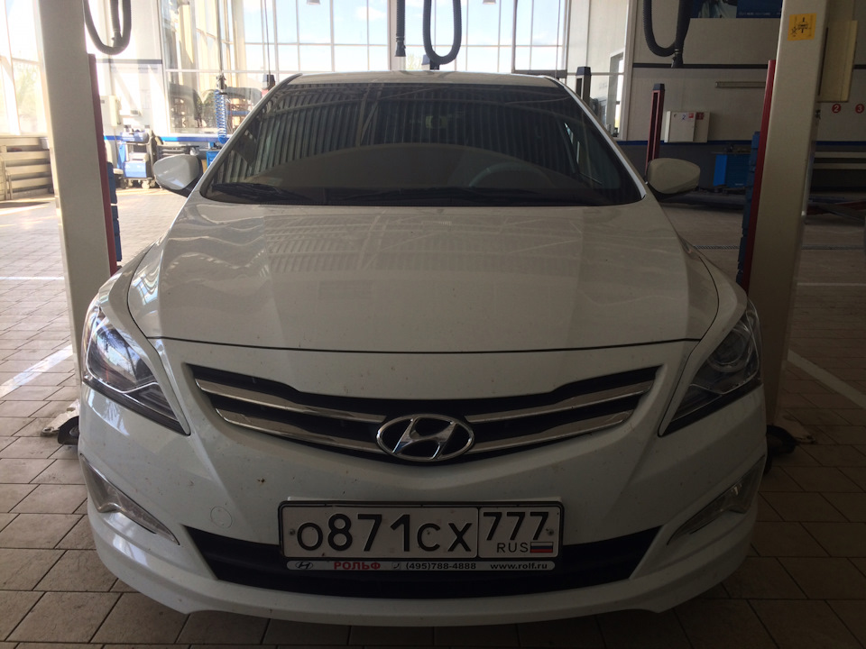 ТО-1 Сура-Моторс в г.Пенза — Hyundai Solaris (1G), 1,6 л, 2016 года ...