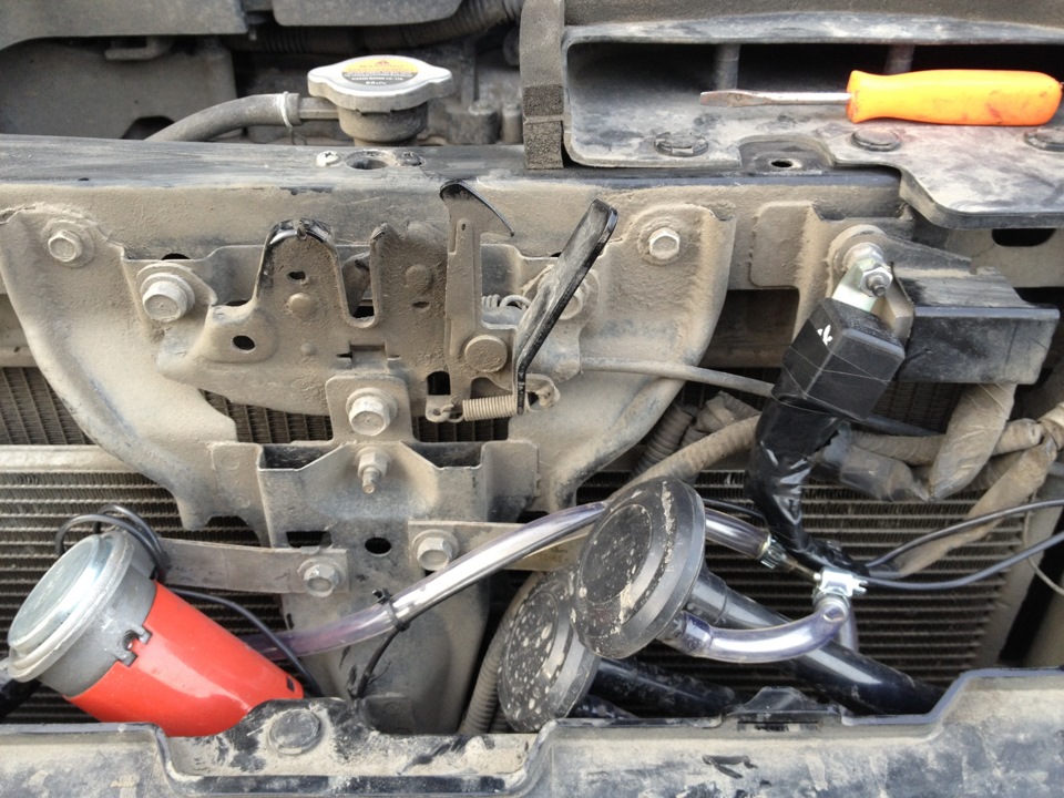 Пневмосигнал, установка — Nissan X-Trail II (t31), 2,5 л, 2009 года ...