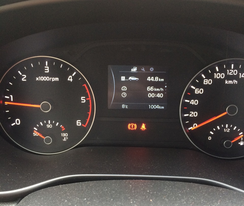 расход — ближе к норме — KIA Sportage (4G), 1,7 л, 2016 года | обкатка ...