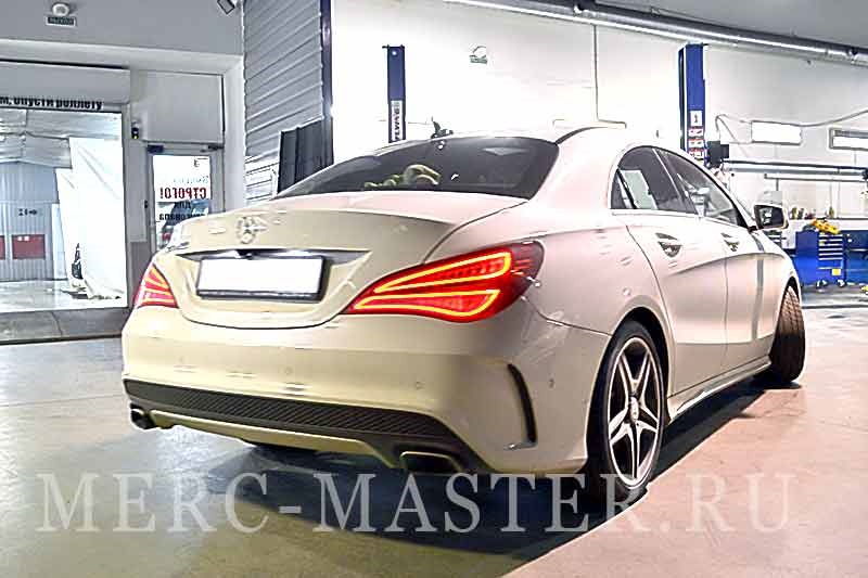 Замена тормозных колодок Mercedes CLA — DRIVE2