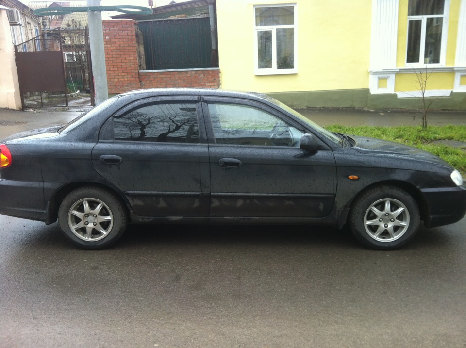 Тонируемся…))) — KIA Spectra, 1,6 л, 2007 года | аксессуары | DRIVE2