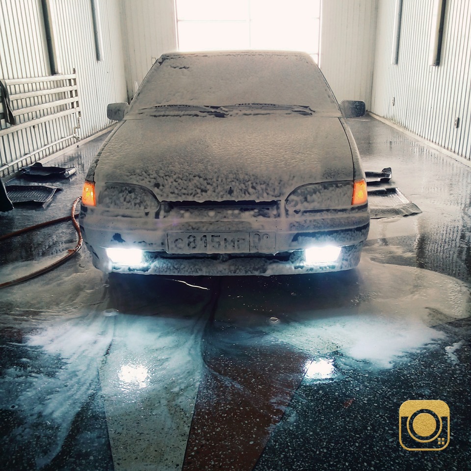 Поставил ксенон в птф) — Lada 2114, 1,6 л, 2008 года | стайлинг | DRIVE2