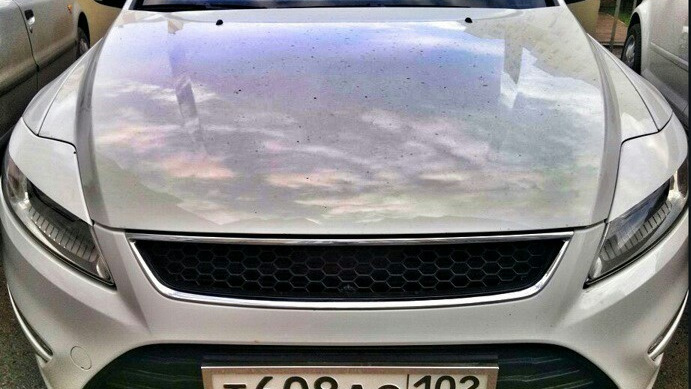 Ford Mondeo White Fire