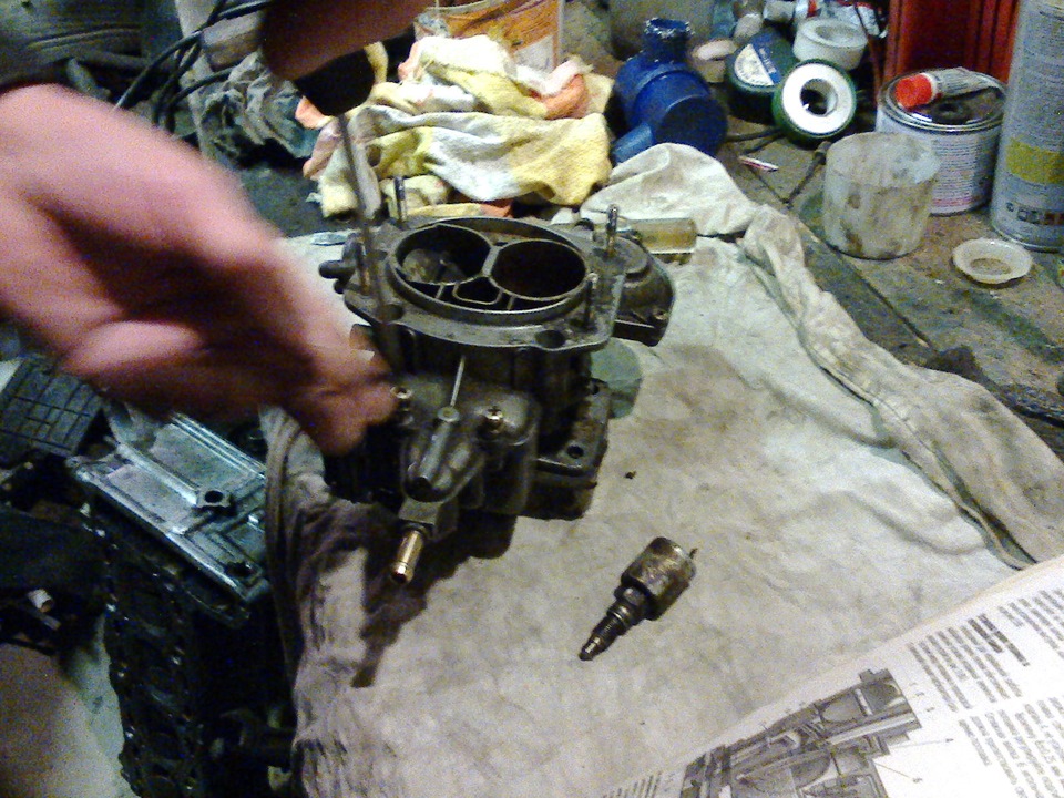 Чистка карбюратора)) — Lada 2106, 1,6 л, 1998 года | своими руками | DRIVE2