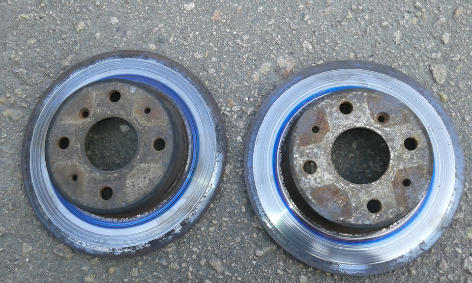 Расточка тормозных дисков — Geely CK, 1,5 л, 2008 года | расходники ...