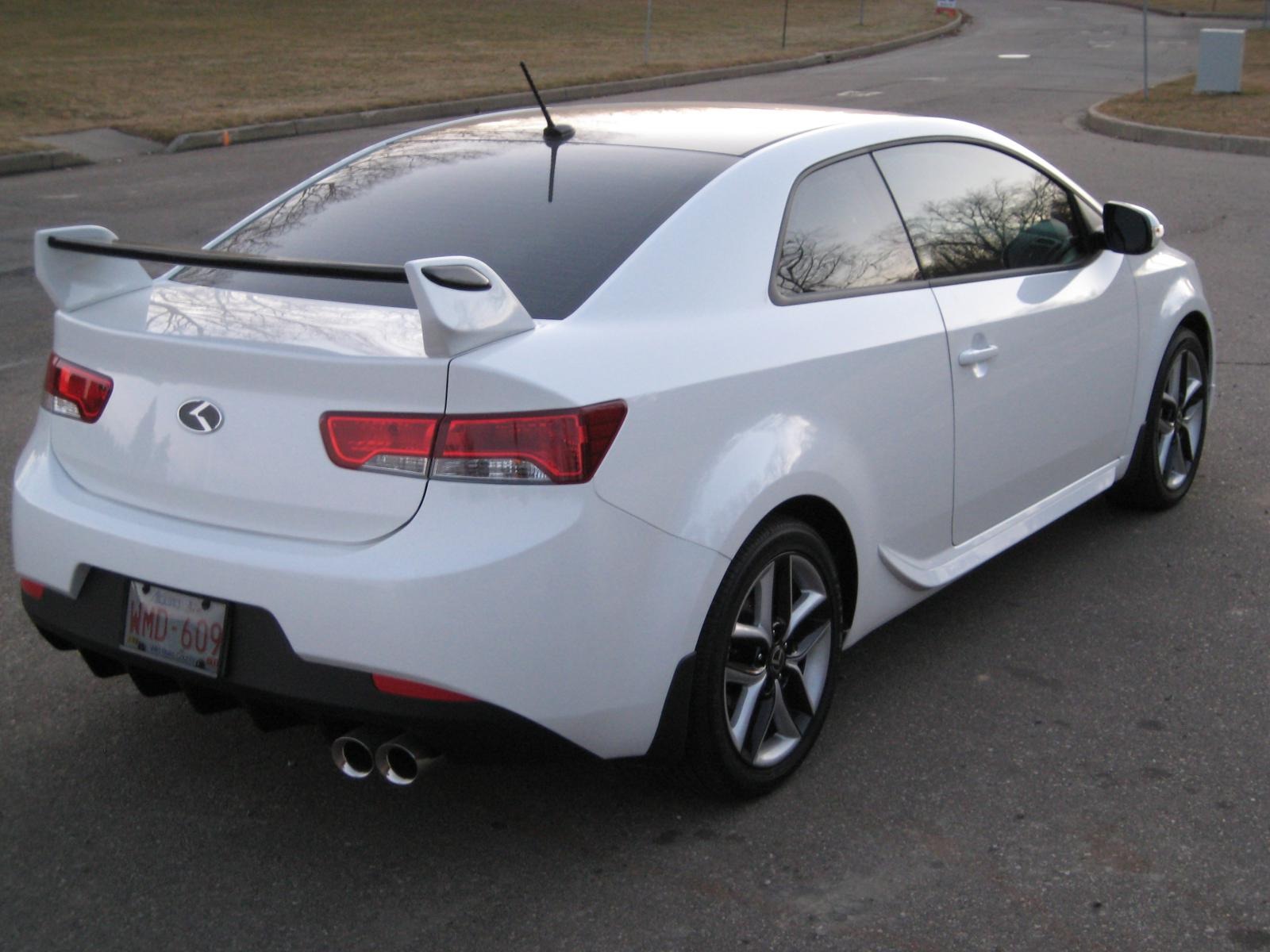 Kia Cerato Koup Tuning White